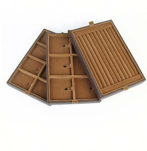 Caja de regalo de cuero y cuero PU con logotipo Diamante de lujo al por mayor - Product Image 6