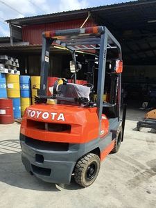 Chariot élévateur d'occasion d'origine japonaise, 25 tonnes, chariot élévateur diesel d'occasion à bas prix, mini chariot élévateur certifié EMC CE - Product Image 3