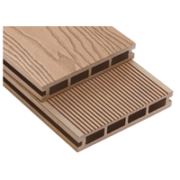 Planches de terrasse en WPC rainurées, imperméables et antidérapantes, pour piscine et parc en plein air