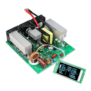 Placa Base de <span class=keywords><strong>Inversor</strong></span> de Alta Frecuencia de 1000W, Convertidor de CC 12V/24V/48V a CA 220V, Placa de Circuito de <span class=keywords><strong>Inversor</strong></span> de Onda Sinusoidal Pura, Salida de 50/60 Hz - Product Image 1