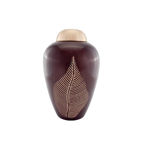 Nouvel arrivage d'urnes de crémation métalliques de conception supérieure en forme de dôme Articles funéraires de cendres de premier plan disponibles aux meilleurs prix - Product Image 5