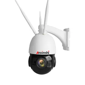 Anxinshi 5MP 3MP 2MP Sterrenlicht 4 Inch 4G Wifi Ptz Ip Camera Ir 80M