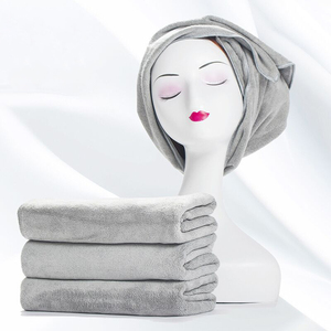 Venta al por mayor <span class=keywords><strong>de</strong></span> secar rápidamente súper absorbente Toalla <span class=keywords><strong>de</strong></span> microfibra para la cara <span class=keywords><strong>de</strong></span> pelo baño playa - Product Image 1