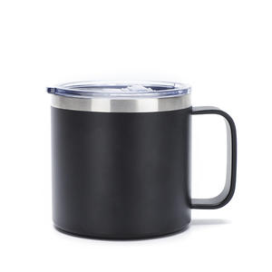 Cadeau de mariage pour l'anniversaire 2026, tasse à café de voyage en acier inoxydable isolée sous vide personnalisée de 12 oz ou 14 oz, avec couvercle et gravure au laser - Product Image 5