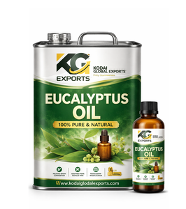 น้ำมันหอมระเหยยูคาลิปตัสบริสุทธิ์คุณภาพพรีเมียม ผลิตด้วยกระบวนการกลั่นด้วยไอน้ำแบบธรรมชาติ สำหรับใช้กับเครื่องกระจายกลิ่นและดูแลเส้นผม - Product Image 1