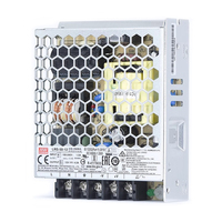Fuente de Alimentación Conmutada Original Mean Well LRS-50-12 de 50W, 12V, 4.2A CC, de Alta Eficiencia, para Control Industrial e Iluminación LED