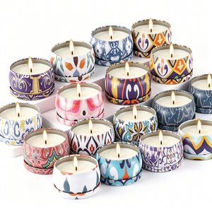 Grace <b>Candle</b> Tins Empty Premium Covers Private Label Filling Sampling Network Export Supply Display Program - Product Image 1