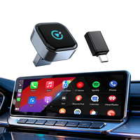 Adaptador Inalámbrico CarPlay Mini, Sin Cables, Convierte de Cableado a Inalámbrico, Rápido y Estable para Sistemas Originales del Automóvil