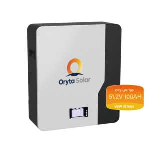 Oryta 51,2V 100AH Lifepo4 Power Wall Batterie 5,12kWh Heim-Solarenergiespeicher Lithium-Batterie - Product Image 1