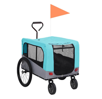 Remorque à vélo et poussette de jogging 2-en-1 pour bébé ou animal de compagnie pour le camping, la marche, la randonnée et le vélo.