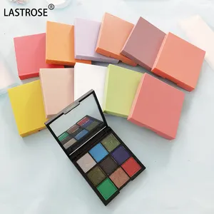 Wholesale Makeup Eye shadow Pallet NUDE High Quality LOW Moq Matte Shimmer Private Label 9 Color Eyeshadow Palette