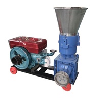 Machine à granulés pour moteur diesel, granulateur de gros grains pour maïs, paille, poulet, canard, lapin, vache, mouton, cochon
