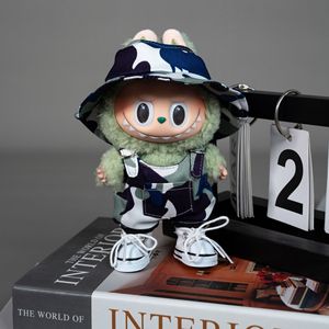 Segunda generación Labubu serie <span class=keywords><strong>de</strong></span> fiesta sentada <span class=keywords><strong>ropa</strong></span> <span class=keywords><strong>de</strong></span> muñeca lindo vinilo cara colgante solo <span class=keywords><strong>ropa</strong></span> accesorio para muñecas - Product Image 4