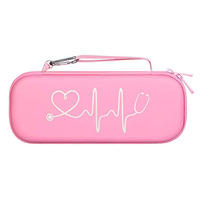 Estuche de EVA a prueba de golpes para estetoscopio, bolsa de almacenamiento portátil impermeable, estuche de viaje rígido para estetoscopio, bolsa protectora