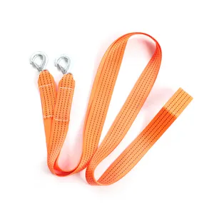 OEM Customized Car Tension Belts: Tow Rope Kit With Portable Vehicle Tool For Bicycle Traction Hauling Emergency Strapping