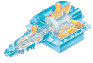 소형 역압 증기 터빈 저압 마이크로 증기 터빈 최저가 전기 발전용 - Product Image 4