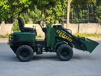 Mini Caricatore Elettrico Compatto con Caricatore Frontale per Agricoltura, Edilizia, Giardinaggio e Movimentazione Materiali