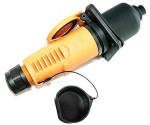 <span class=keywords><strong>Connecteur</strong></span> de <span class=keywords><strong>charge</strong></span> de batterie avec interrupteur interne YEEDA Y-30 (3 pôles), prise et fiche 110V AC / 220V AC - 16A - Product Image 5