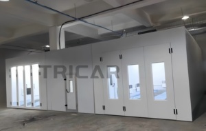 Básico personalizable Auto pintura LED horno Tricar <span class=keywords><strong>de</strong></span> alto rendimiento mejor sala <span class=keywords><strong>de</strong></span> pintura para automóviles calefacción única CE coches cabina <span class=keywords><strong>de</strong></span> pulverización - Product Image 6