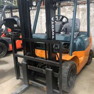 Carretilla elevadora Toyota usada fabricada en Japón, 2,5 toneladas diésel, capacidad de elevación de 2,5 toneladas, precio bajo a la venta - Product Image 6