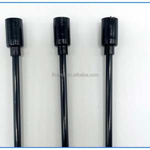 Colonne de <span class=keywords><strong>support</strong></span> de <span class=keywords><strong>plante</strong></span> en plastique noir de mode de diamètre de 5mm pour plantes grimpantes - Product Image 4