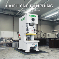Machine de poinçonnage CNC hydraulique pour la fabrication de contenants en aluminium, moteur 5,5 kW avec composants de base à roulements