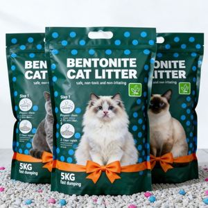 Arena para Gatos BENJIE Ecológica, de Bentonita, Aglomerante, de Larga Duración, Segura para Mascotas, con Carbón Activado, Baja en Polvo, Desechable por el Inodoro - Product Image 1