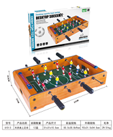 Jeu de table de football intérieur en bois pour enfants marquant des jouets de football compétitifs pour le divertissement interactif parent-enfant