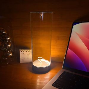 Magnetic <b>Rechargeable</b> Touch Sensor Quantum LED Tree Shape <b>Night</b> Lamp Custom Logo Portable Bedroom Use Modern Design - Product Image 5