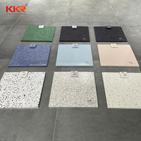 Panneau de surface solide en résine Corinas, pierre artificielle pour comptoir, fabricant de surfaces solides avec 300 options de couleur