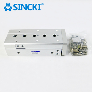 Cilindro Neumático <span class=keywords><strong>de</strong></span> Posicionamiento <span class=keywords><strong>de</strong></span> Doble Acción SINCKI HLS con Mesa Deslizante <span class=keywords><strong>de</strong></span> Precisión Compacta y <span class=keywords><strong>1</strong></span> Año <span class=keywords><strong>de</strong></span> Garantía - Product Image 2
