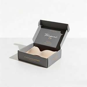 <span class=keywords><strong>Cajas</strong></span> <span class=keywords><strong>de</strong></span> Envío Plegables <span class=keywords><strong>de</strong></span> Cartón Corrugado Reciclable con MOQ Bajo, Personalizables OEM, con Laminado Brillante/Mate para <span class=keywords><strong>Zapatos</strong></span>, Calcetines y Ropa - Product Image 5