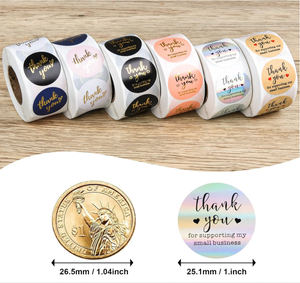 <span class=keywords><strong>Stampa</strong></span> <span class=keywords><strong>Adesivi</strong></span> Personalizzati di Ringraziamento <span class=keywords><strong>per</strong></span> Piccole Imprese <span class=keywords><strong>per</strong></span> Imballaggio Buste Pluriball e Sacchetti Regalo - Product Image 2