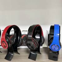 Headphone Nirkabel Portabel B39, Headset Lipat dengan Pemutar MP3, Mikrofon, Lampu LED Warna-warni, Fungsi Tahan Air UV, Headset BT