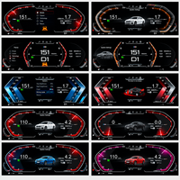 Untuk Seri 3 Seri 4 F30 F31 F34 F32 F33 F36 Layar Speedometer Panel LCD Kluster Digital OEM ODM Suku Cadang Elektrikal Mobil