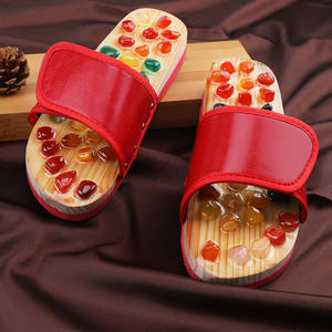 Sendal Pijat <span class=keywords><strong>Shiatsu</strong></span> dengan Batu Alam untuk Akupresur dan Relaksasi - Product Image 6