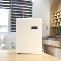 Diffuseur d'arômes SCENTA avec logo personnalisé, purificateur d'air en métal, machine à parfum automatique pour système de climatisation contrôlé par application, diffuseur d'arômes pour hôtel