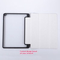 Étui de protection en cuir acrylique 2024 pour iPad Air 13, tablette 10,2 pouces, Mini 6, 11 pouces, design de dessin animé japonais et coréen, étui de protection