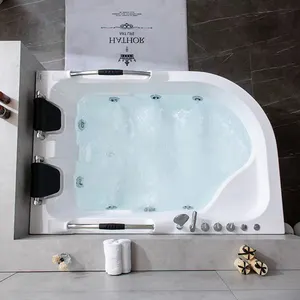 Trong nhà freestanding thác nước xoáy bồn tắm Spa với máy tính điều khiển từ xa