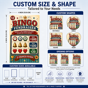Tarjetas de Juego Ecológicas Personalizadas con Sistema de Rasca y Gana, Fáciles de Despegar, Tarjetas de Ganancia Instantánea, Papel Offset, Cartón - Product Image 3