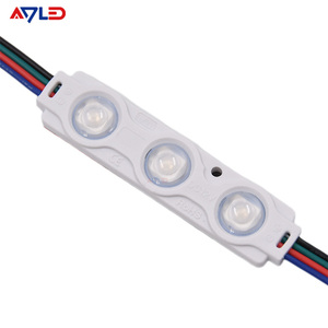 RGB 5050 LED Module RGBW 7016 LED Module 12V IP67 LED Light Letters Lightbox Waterproof LED Digital Modules 0.72W 3LEDs Module - Product Image 1