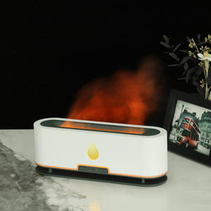 Difusor de Aroma JCSY, Humidificador Ultrasónico de 0.5L con Luz LED de Llama para Uso en el Hogar y la Oficina - Product Image 4