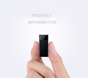 Registratore Vocale V12 Nuovo Modello con Batteria Grande e Corpo Compatto, Portatile <span class=keywords><strong>per</strong></span> Registrazioni Vocali - Product Image 1