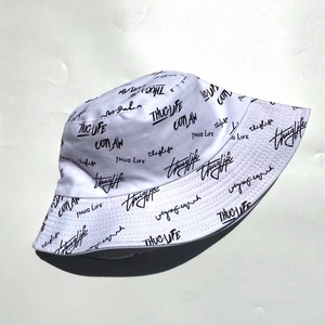 Duy Nhất Bên Tùy Chỉnh Tất Cả Các Thiết Kế In Xô Mũ <span class=keywords><strong>Cap</strong></span> Màu Đen Rộng vành Người Đàn Ông Golf Bông Mũ Câu Cá Cho Nam Giới - Product Image 2