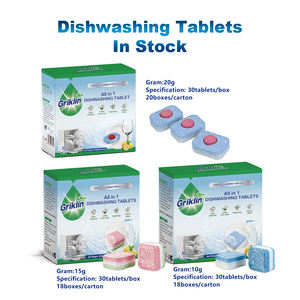 Capsules <span class=keywords><strong>lave</strong></span>-<span class=keywords><strong>vaisselle</strong></span> ultra concentrées 5 en 1 écologiques à haute efficacité, directement <span class=keywords><strong>de</strong></span> l'usine, avec adoucisseur et <span class=keywords><strong>sel</strong></span> - Product Image 2