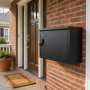 Boîte aux lettres intelligente pliable, boîte de livraison de <span class=keywords><strong>colis</strong></span>, boîte de livraison de repas pour extérieur, connectée en WIFI, livraison sans contact - Product Image 5