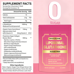 Suplemento de Gomas de Colágeno Lipossomal com Glutationa e Vitamina C para Clareamento da Pele, Fabricado na China (OEM) - Product Image 6