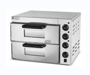 Electric Pizza oven stainless steel Commercial 2 deck bread making machine Campbon ZH-3M electric commercial pizza oven