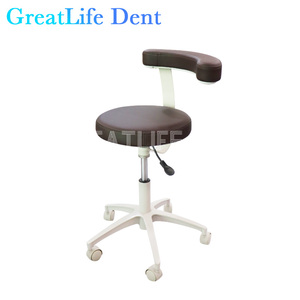 Greatlife Dent 360 °   Taburete Giratorio para Dentista con Reposabrazos, Silla de Clínica Dental con Altura Ajustable - Product Image 5