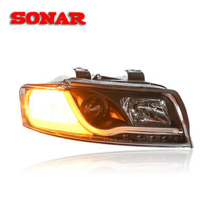 Conjunto de <span class=keywords><strong>Faros</strong></span> Delanteros para <span class=keywords><strong>Audi</strong></span> A4B6, 12V 55W LED, <span class=keywords><strong>Faros</strong></span> de Xenón con Ojo de Ángel, para Modelos <span class=keywords><strong>A4</strong></span> 2001-2005, Modificación - Product Image 2